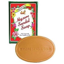 Mysore Sandal Mysore Sandal Soap, 75 Grams (Brown, Pack of 4) - £15.47 GBP