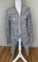 bagatelle NWT $39.97 women’s open front cardigan sweater Size XS Black O2 - £12.81 GBP