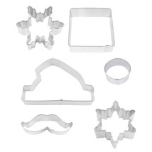 R&amp;M Santa Centrepiece Cookie Cutter (Set of 6) - £20.47 GBP