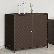 Garden Storage Cabinet Brown - $148.99