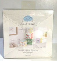 Cloud Island Baby Stacking Decorative Blocks Nest or Stack Room Decor - £3.18 GBP