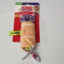 Kong PULL-A-PARTZ PURRITO 2In1 Cat Toy w/ Catnip &amp; Crinkling Sounds! - £6.21 GBP