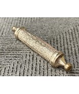 Antique Brooch Sash Bar Pin Tube Hinge Diamond Cut Design Scroll Shape J... - £33.50 GBP