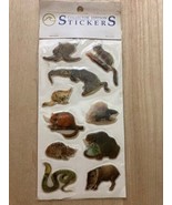 1987 California Pacific Designs Collector Edition Puffy Mammal Stickers ... - £4.98 GBP