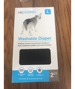 Large  So Phresh Washable Diaper for Dogs -2ct Ships N 24h - £26.99 GBP