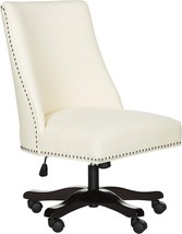 Safavieh Mercer Collection Scarlet Cream Desk Chair. - £265.37 GBP