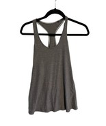 LULULEMON Womens Top Gray Racerback Tank Heathered Sz Small ? - £8.64 GBP