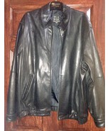 Jos A Bank Signature Collection XL VIP Voyager Men Genuine Leather Black Jacket - $169.00