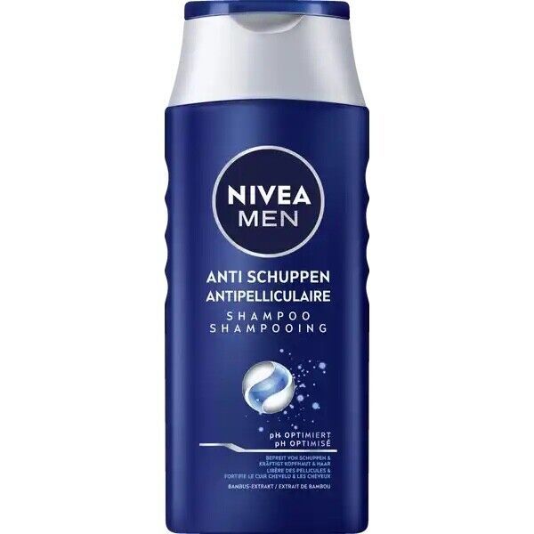 Nivea Men ANTI DANDRUFF shampoo for flat hair 250ml - Made in Germany -FREE SHIP