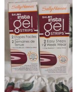 New (2 Pack)Sally Hansen Insta Gel Strips #320 Ruby Do - $108.30 MXN