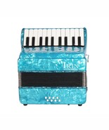 Accordion 22 Keys 8 Bass Blue Keyboard Instrument - €346,50 EUR
