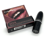 MAC Macximal Silky Matte Lipstick 603 DIVA reddish burgundy MINI .05oz A... - £9.81 GBP