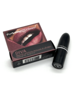 MAC Macximal Silky Matte Lipstick 603 DIVA reddish burgundy MINI .05oz Authentic - £9.70 GBP