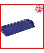 Indigo Rectangular Tidbit Tray - Perfect for Entertaining, BPA-Free &amp; Fo... - $501.85 MXN