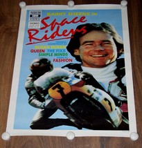 Space Riders Promo Poster Vintage Thorn Hbo Video Queen Duran Duran The Fixx - £23.69 GBP
