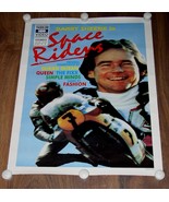 SPACE RIDERS PROMO POSTER VINTAGE THORN HBO VIDEO QUEEN DURAN DURAN THE ... - $570.01 MXN