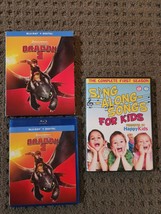 (2 Pcs) DVD-Dragon 2, BLU-RAY + Digital And Sing Along Songs For Kids - $4.90