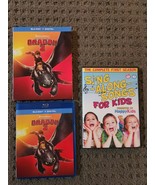 (2 Pcs) DVD-Dragon 2, BLU-RAY + DIGITAL and Sing Along Songs For Kids - £3.87 GBP