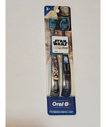 Star Wars Mandalorian Oral-B Manual 2 pack Kids Toothbrush Extra Soft - £3.83 GBP