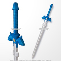 31.5&quot; Blue Zelda Foam Fantasy Anime Sword Master Twilight Princess Cosplay - £12.49 GBP