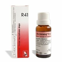 8x Dr Reckeweg Germany R41 Vitality Drops 22ml | 8 Pack - £49.73 GBP