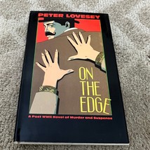 On The Edge Mystery Hardcover Book by Peter Lovesey from Mysterious Press 1989 - £9.74 GBP
