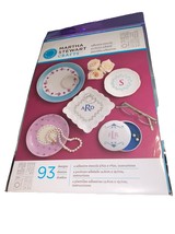 MARTHA STEWART Classic Serif Alphabet Stencils DECORATIVE STENCIL Sealed... - $14.73