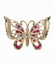 Dillard´s Boxed Collection Pink &amp; Goldtone Butterfly Brooche - £7.90 GBP