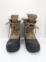 Quest Women Lined Winter Boot Thinsulate Insulation Leather Upper Size 8 - $24.00