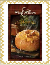 WIND AND WILLOW Cheddar &amp; Ale Soup Mix~1 Box~6 Servings~Add Water or Water/Beer - £10.54 GBP