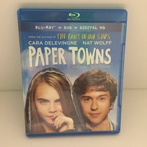 Paper Towns with Cara Delevingne Movie Blu-Ray No DVD and no Digital Download - £6.81 GBP