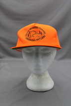 Vintage Hunting Hat - Ducks Unlimited Neon Orange - Adult Snapback - £27.49 GBP