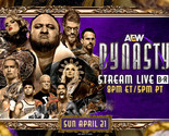  AEW Dynasty Poster St Louis MO Wrestling Event Art Print Size 11x17 - 3... - £9.51 GBP+