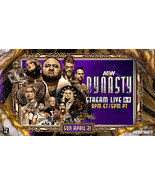 AEW Dynasty Poster St Louis MO Wrestling Event Art Print Size 11x17 - 3... - £9.53 GBP+