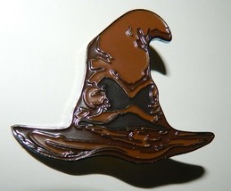 Harry Potter Movies Sorting Hat Image Metal Enamel Lapel Pin UNUSED - £7.64 GBP