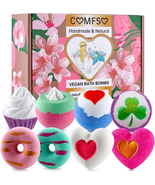 Bath Bombs for Girls - Mothers Day Gifts, Bath Bombs for Women Kids, Bub... - £21.98 GBP