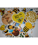 Save the Bees Sticker Nature 50 pcs  - Vinyl Chromebook Mug Luggage skat... - £7.24 GBP