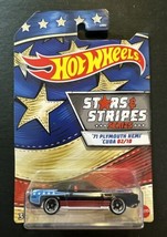 Hot Wheels &#39;71 Plymouth Hemi Cuda 2019 Stars &amp; Stripes 02/10  New Old Stock - $9.49