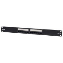 Tripp Lite 24-Port 1U Rackmount Cat5e 110 Patch Panel 568B, RJ45 Ethernet(N052-0 - £53.65 GBP