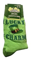 Funky Men Green LUCKY CHARM SOCKS Novelty Unisex St Patrick Irish Derby ... - $5.67