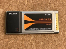 D-Link RangeBooster N DWA-642 Wireless Adapter - £2.79 GBP