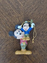 Avon Disney Mickey Mouse Bob Cratchit Tiny Tim Christmas Carol Ornament ... - $165.72 MXN