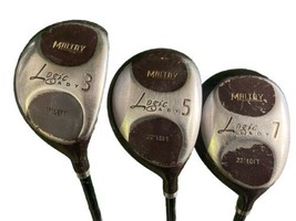 Maltby Golf Lady Logic Wood Set 3W,5W,7W RH Ladies Flex Graphite New Grips - £48.23 GBP
