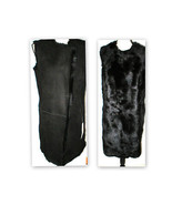 New NWT S Womens Long Michael Kors Coat Black Vest Reversible Fur Suede ... - £1,538.23 GBP