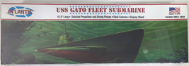 USS Gato Fleet Submarine 1/240 scale plastic model kit Atlantis Models - £31.56 GBP