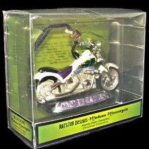 Kurt Adler Ratster Designs Medusa Motorcycle Florida Champion Xmas Ornament - £18.08 GBP