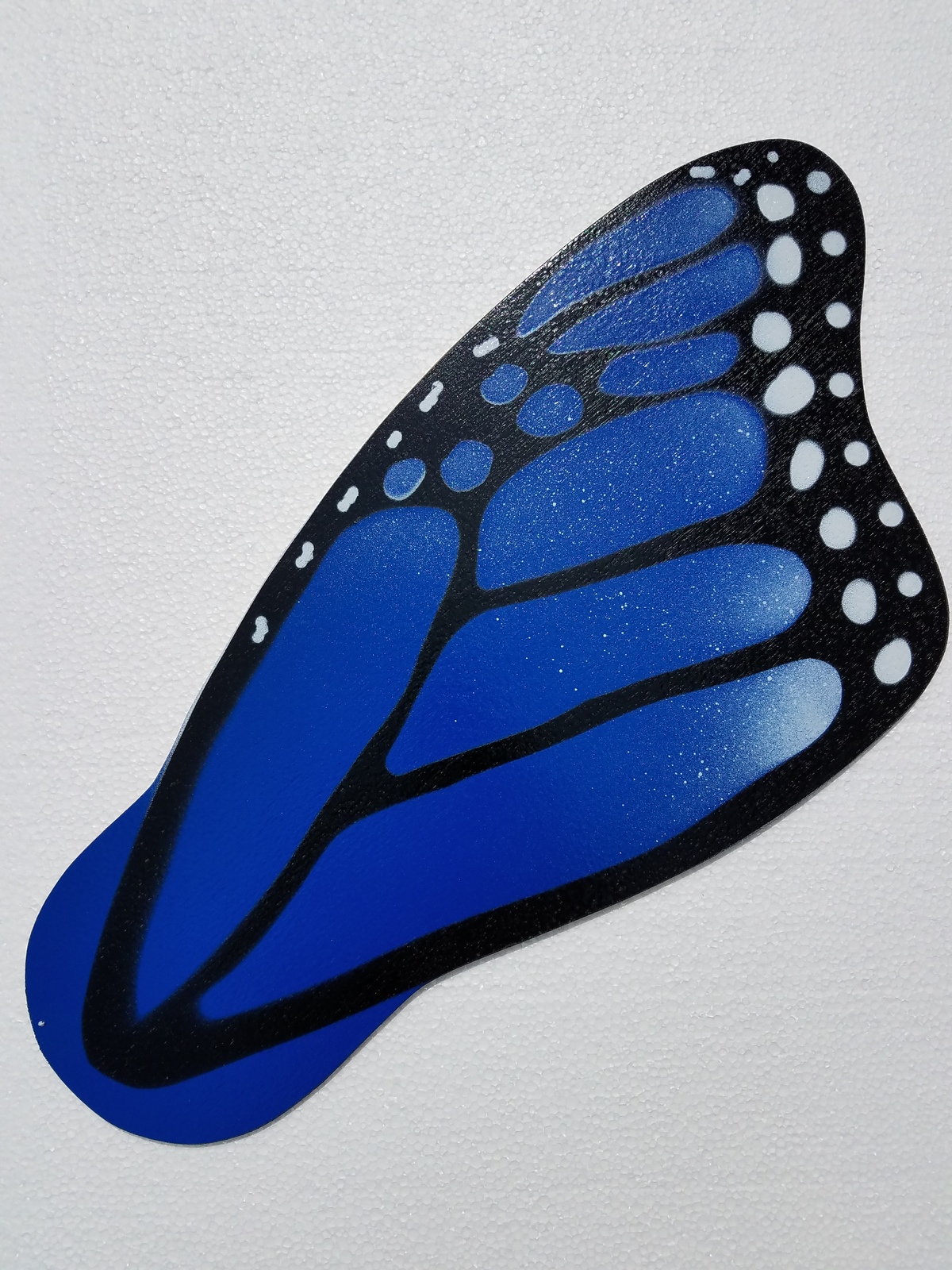 Blue monarch butterfly wing ceiling fan blades - $44.99