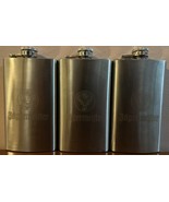 Set Of 3 Jagermeister Stainless Steel 6 Oz. Flasks - €11,29 EUR