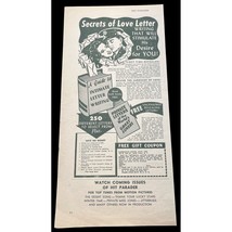 Intimate Letter Writing Guide Vtg Print Ad 50s Mail Order for Cambridge ... - $17.49