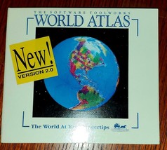 WORLD ATLAS CD-ROM Software Toolworks Ver 2.0   1991  Classic! Retro! No... - £10.12 GBP